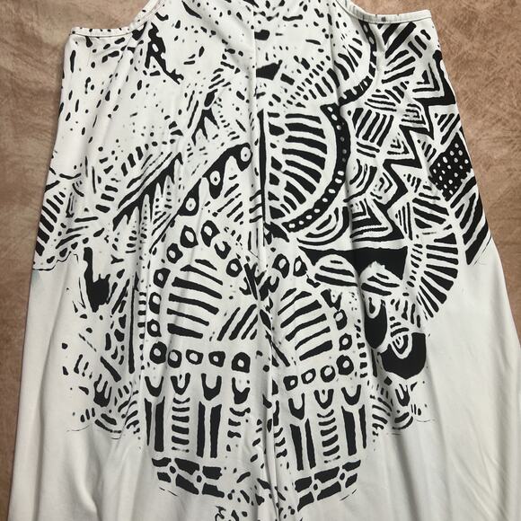 Save the Queen Sun Midi Shift Dress Cowgirl Horse Pop Art Sleeveless Stretch Y2K - Picture 7 of 10